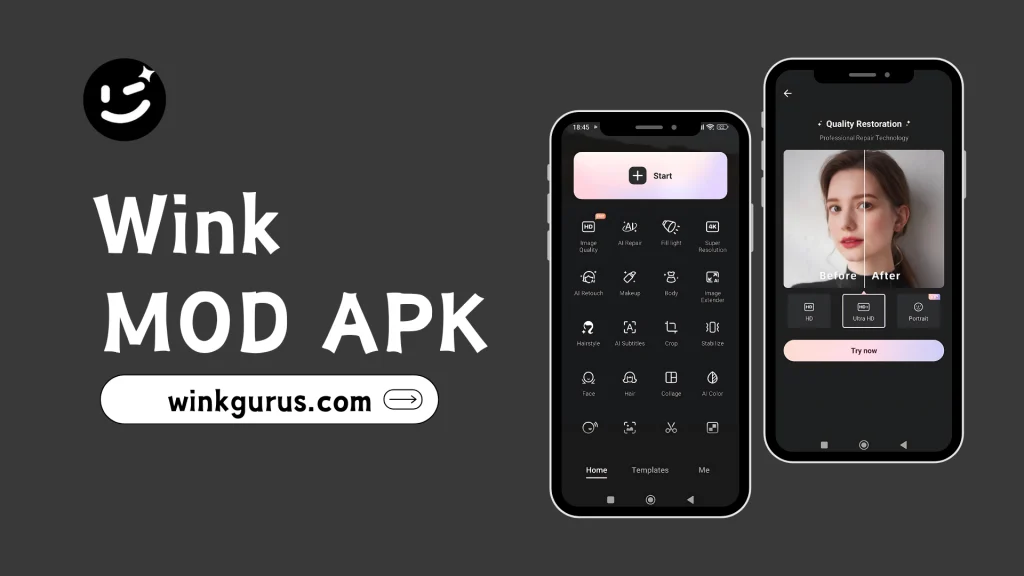 How Can Wink MOD APK Enhance Photos and Videos