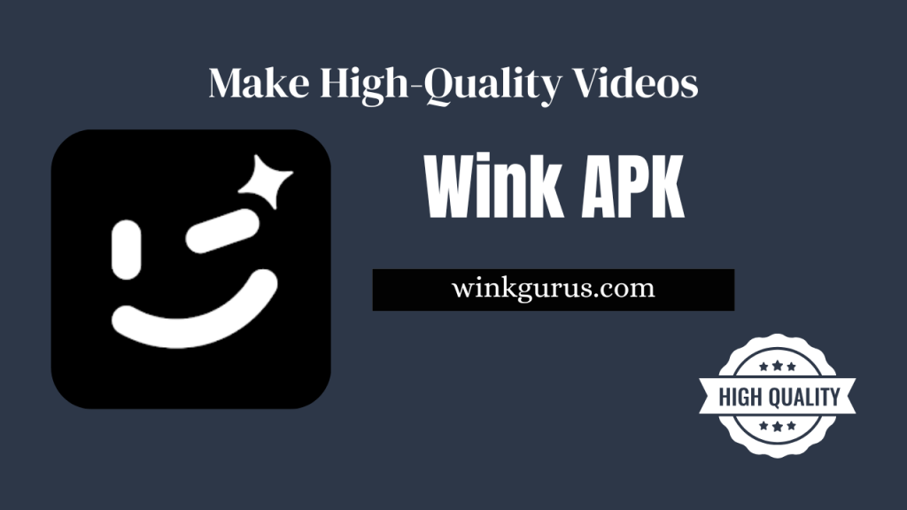 Make High-Quality Videos Using Wink MOD APK